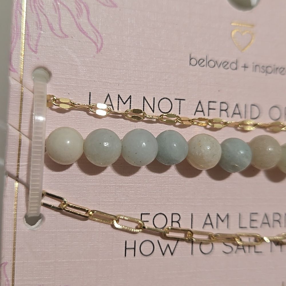 Amazonite Bracelet Set - Picture 2 of 3